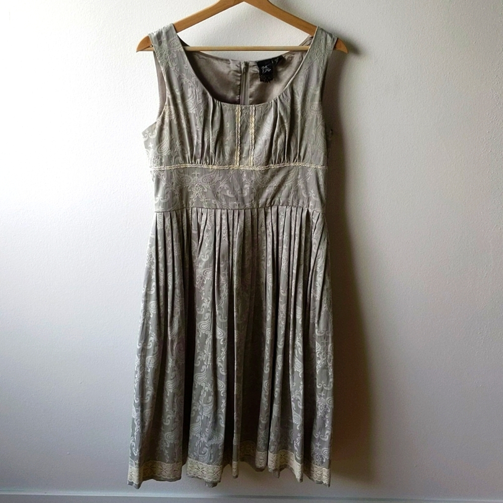Gray Cocktail Dress